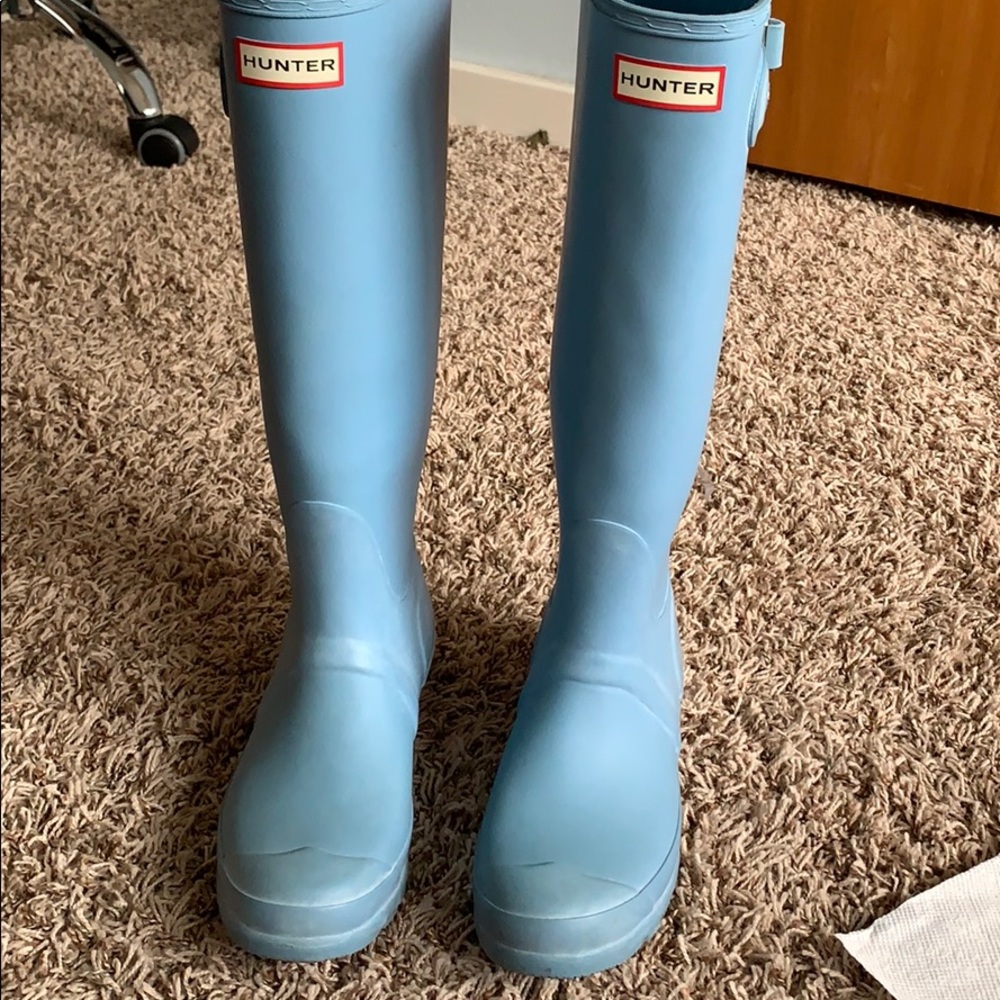 Hunter rain boots